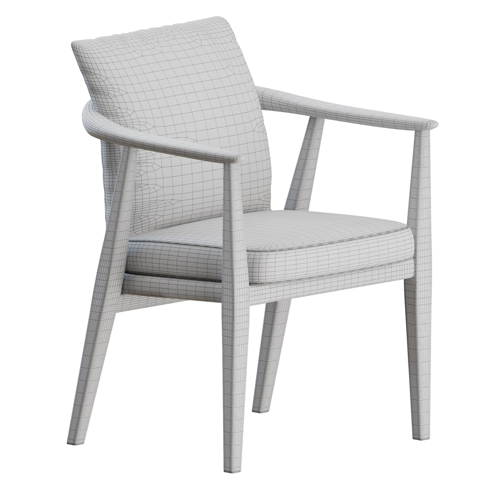Viola Essence Small Armchair by Poltrona Frau 3D Model