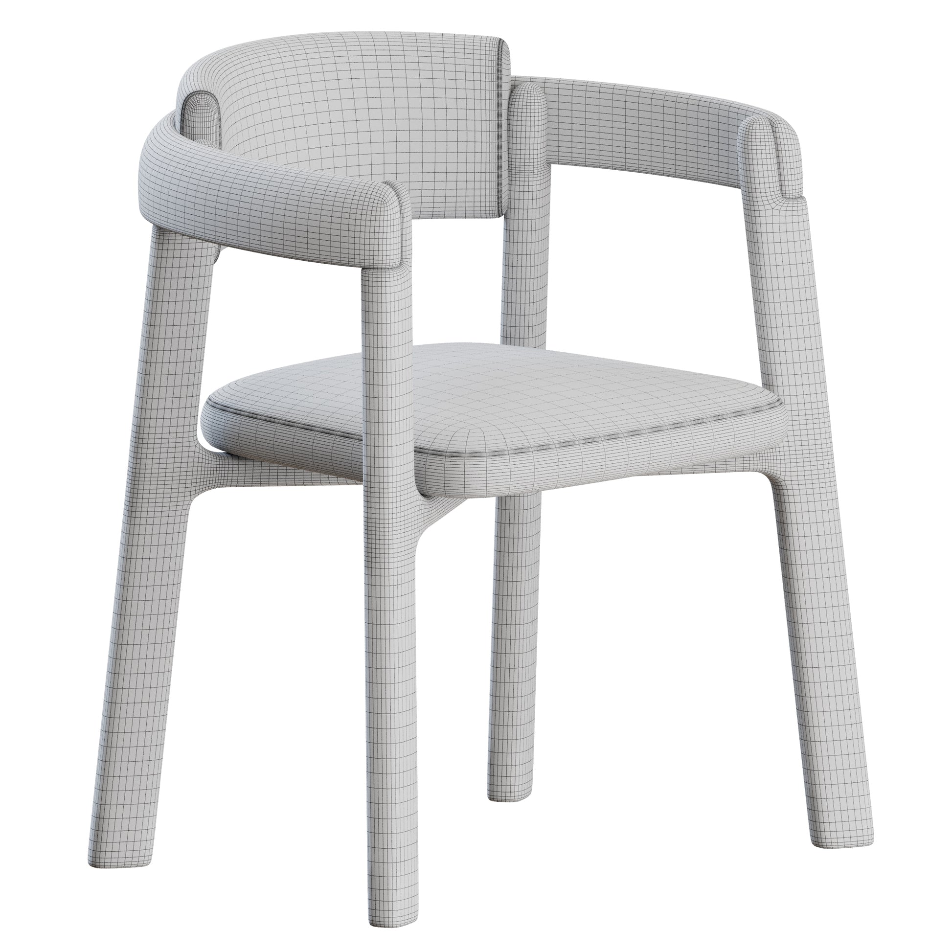 Viu Chair by Van Rossum 3D Model