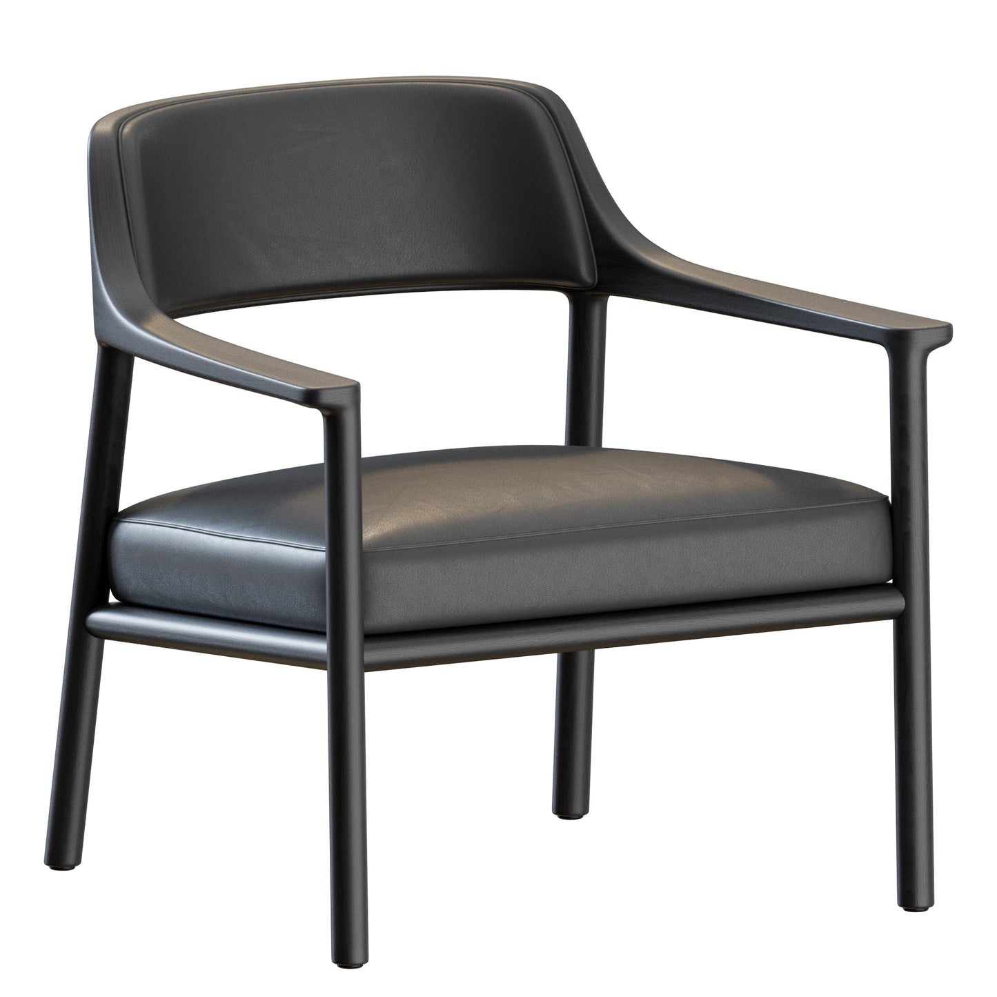 Walter Armchair by Molteni 3D Model