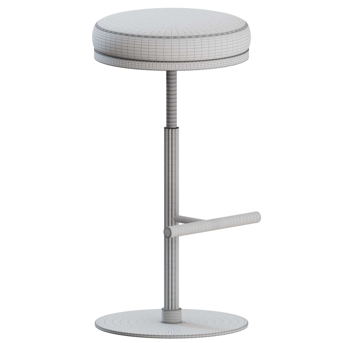 Wardell Barstool by Soho Home 3D Model