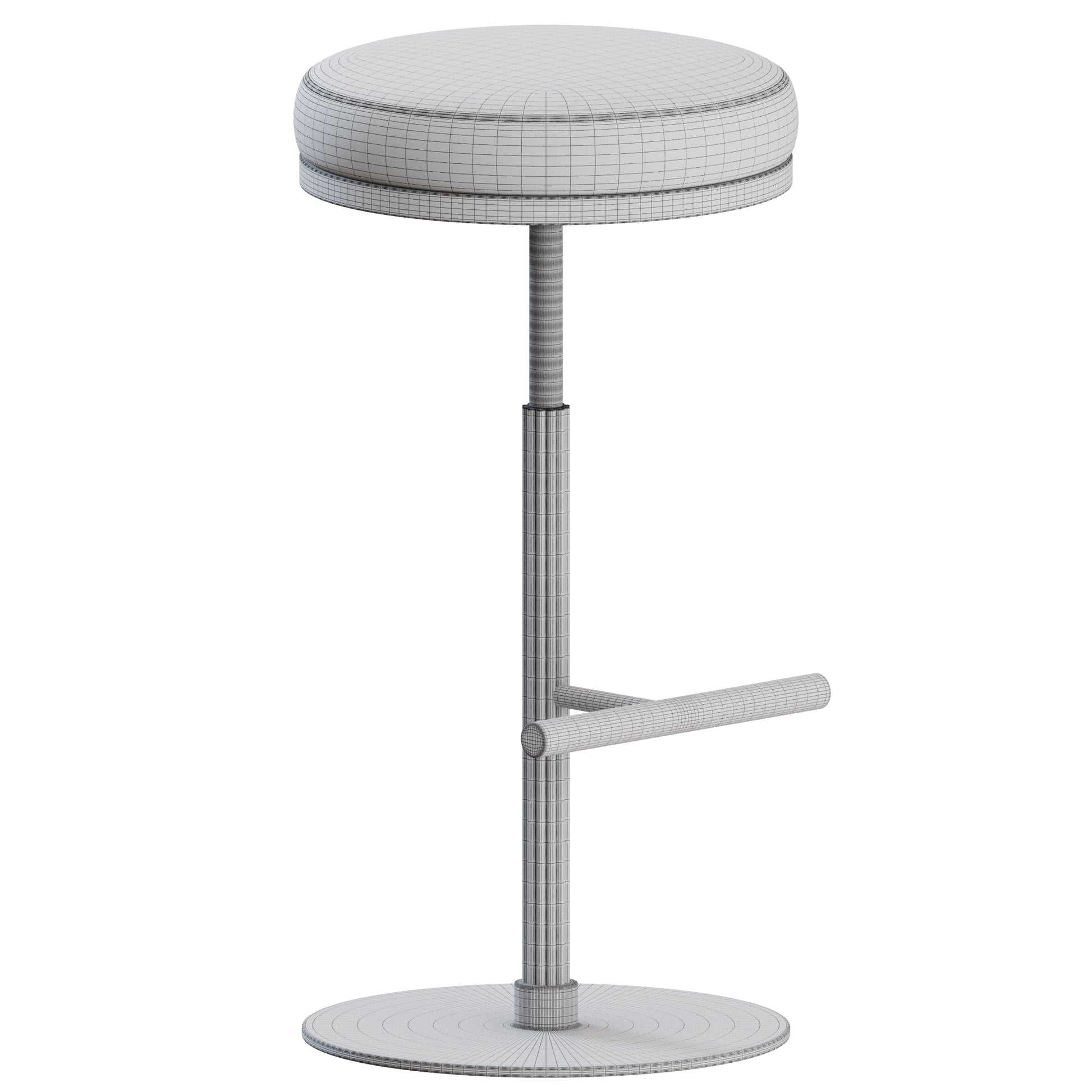 Wardell Barstool by Soho Home 3D Model