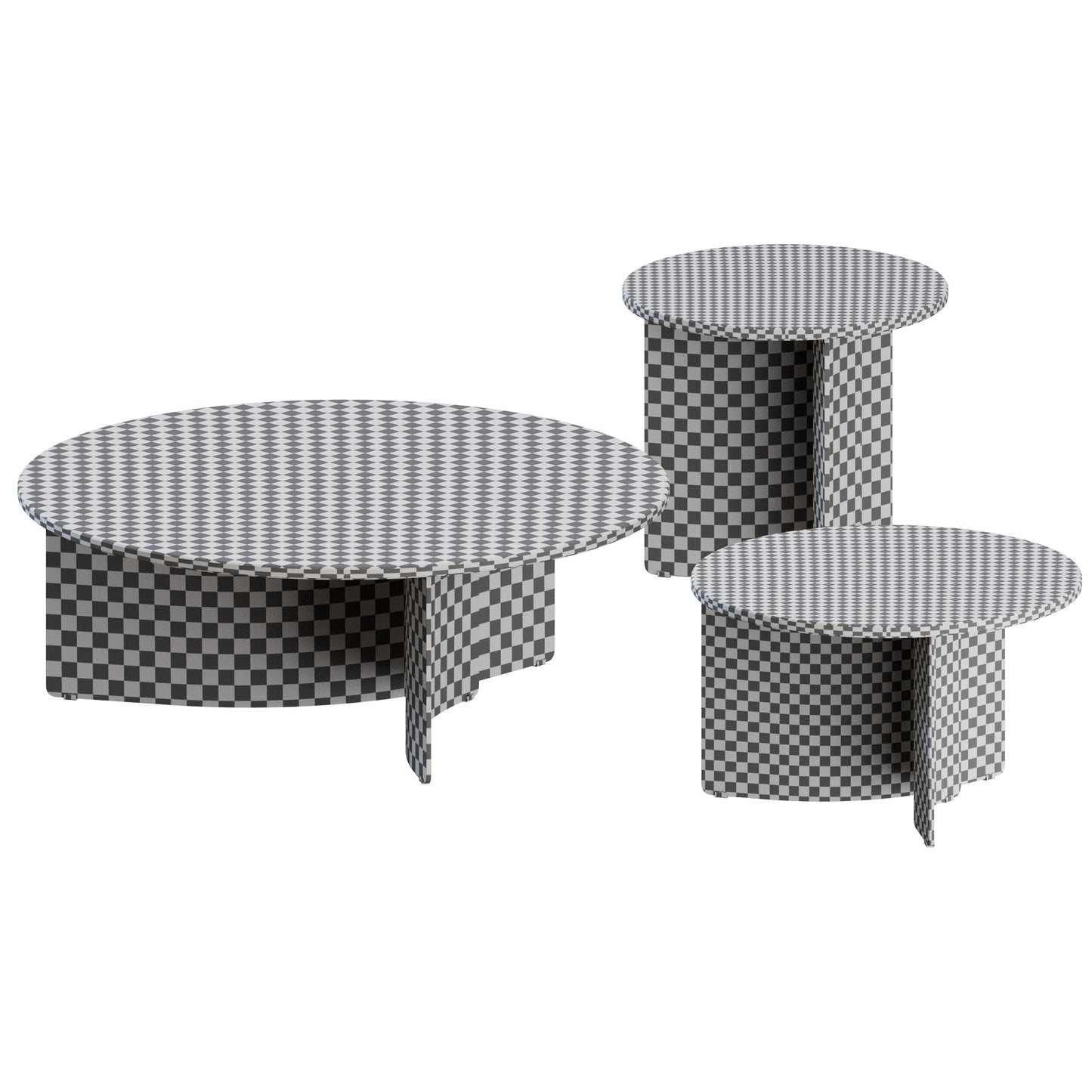 Wave Coffee Tables by Marelli 3D Model