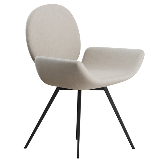 Youbi Chair Metal Legs by Bonaldo 3D Model