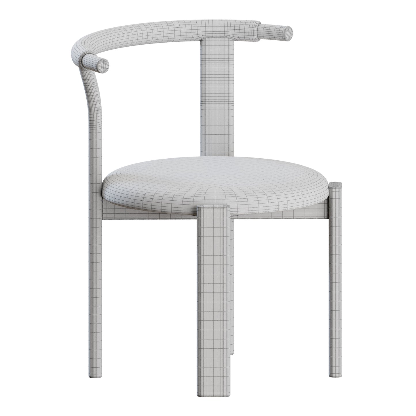 Zita Dining Chair by Soho Home 3D Model
