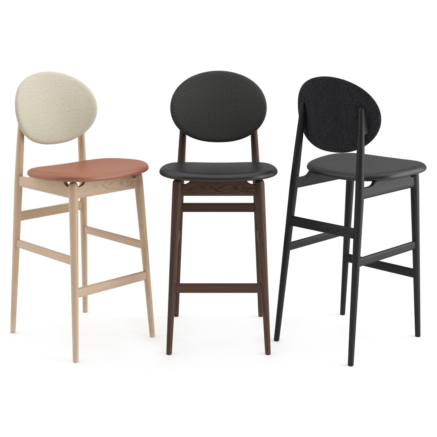 Outline Bar Stool By Ariake 3D Model