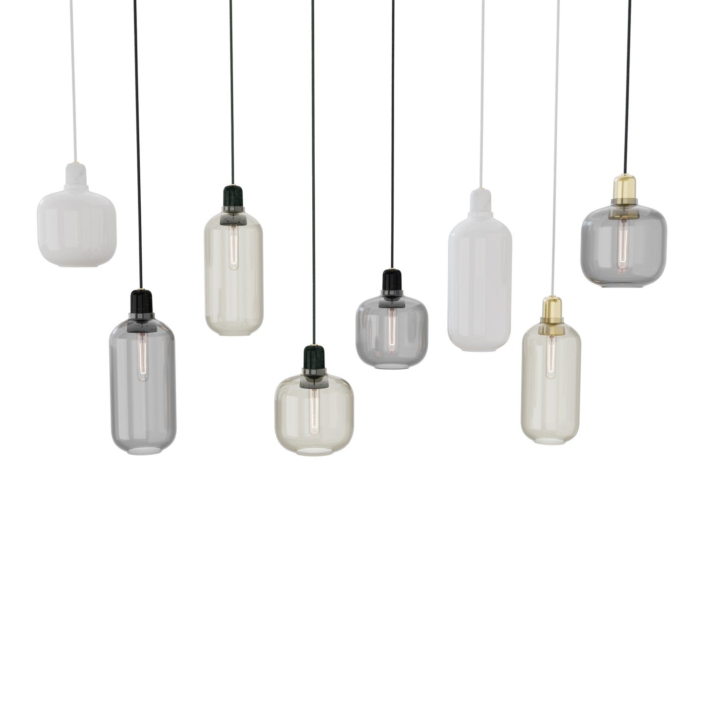 Amp Pendant Lamps By Normann Copenhagen 3D Model