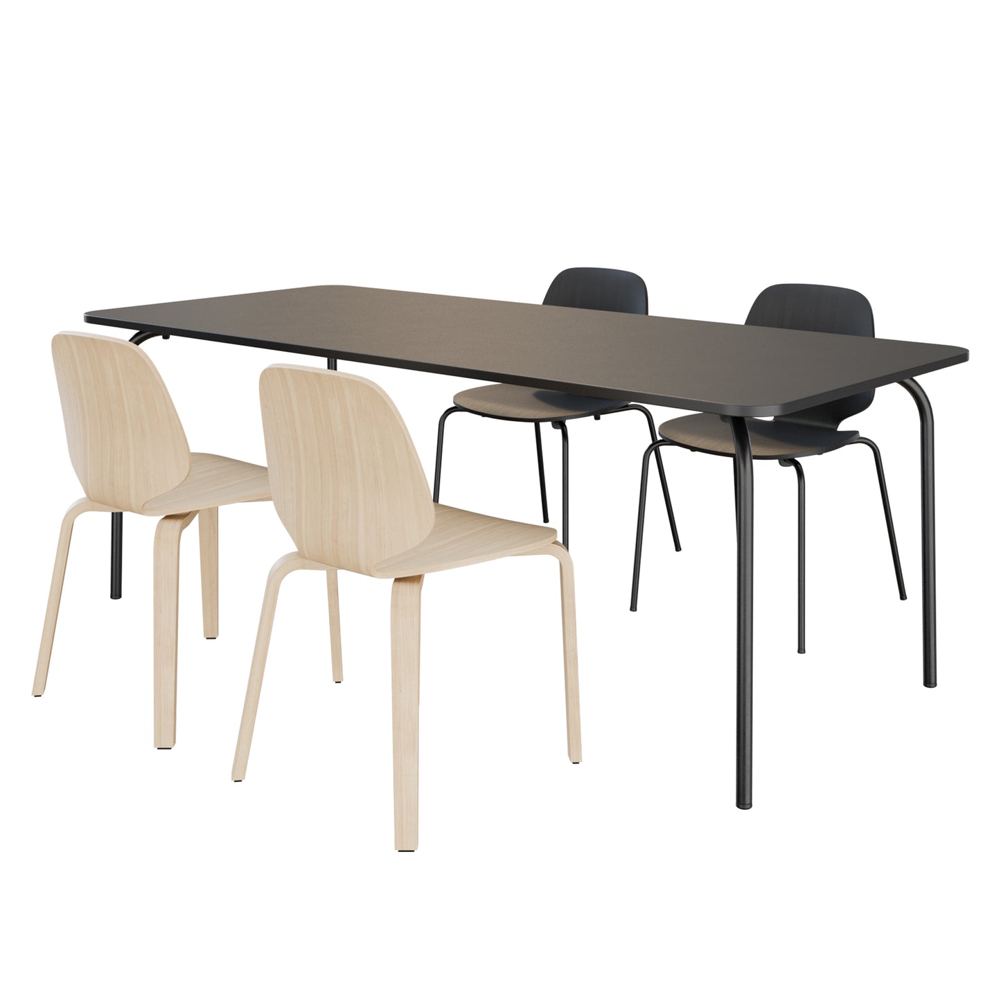 My Chair + My Table By Normann Copenhagen 3D Model