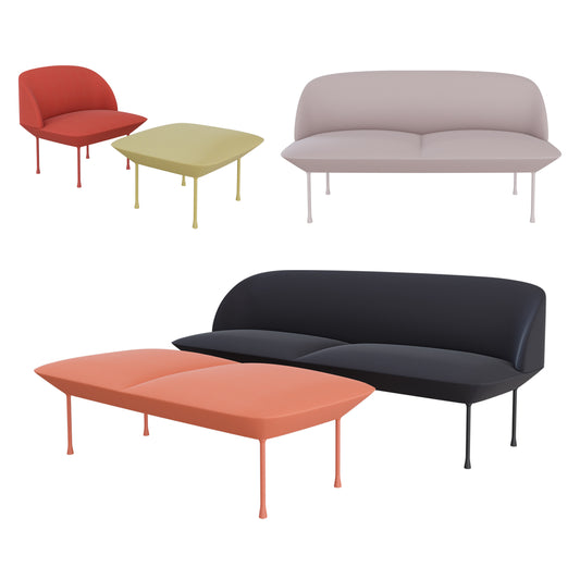 The Oslo Family By Muuto 3D Model