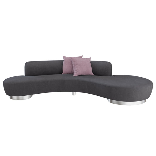 Serpentine Sofa By Vladimir Kagan 3D Model