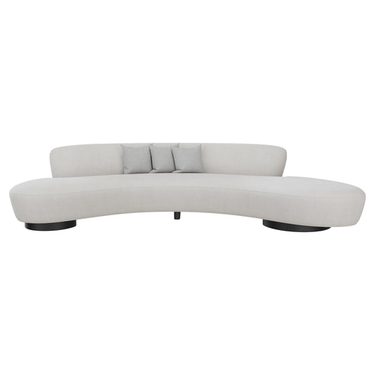 FreeForm Curved Sofa By Vladimir Kagan 3D Model