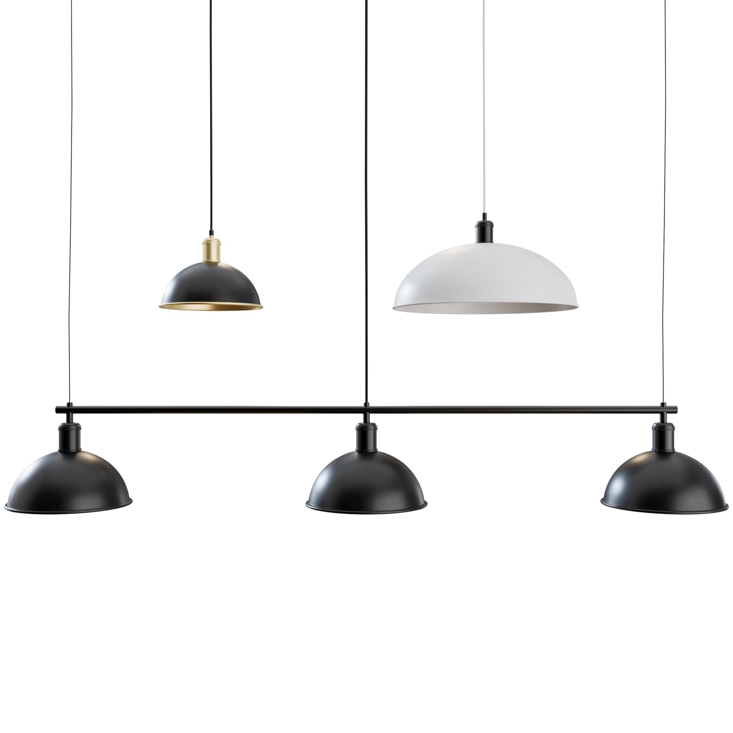 Hubert Suspension Frame + Pendant By Menu 3D Model