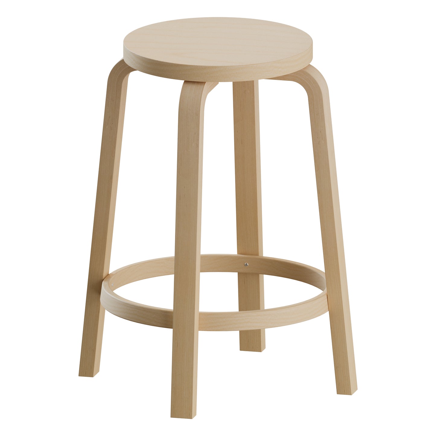 Stool 64 By Artek 3D Model