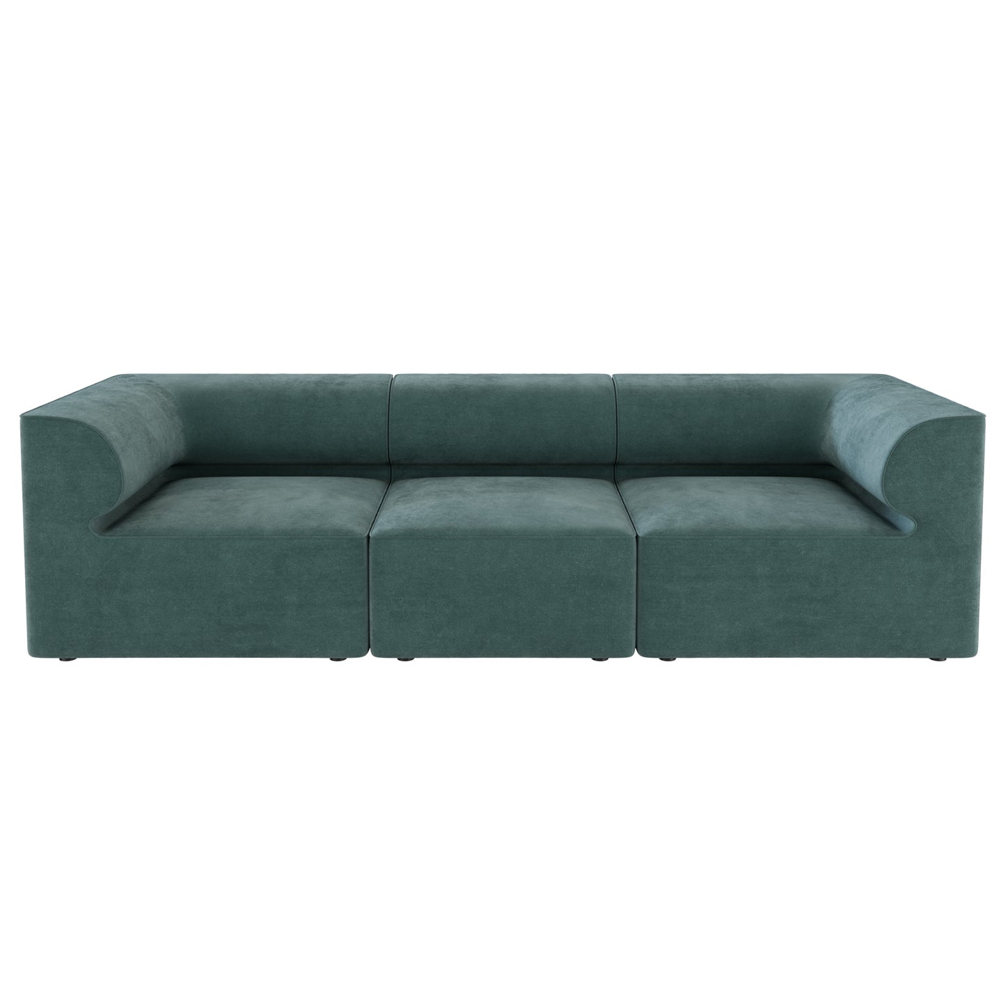 Eave Modular Sofa - Pouf By MenuSpace 3D Model