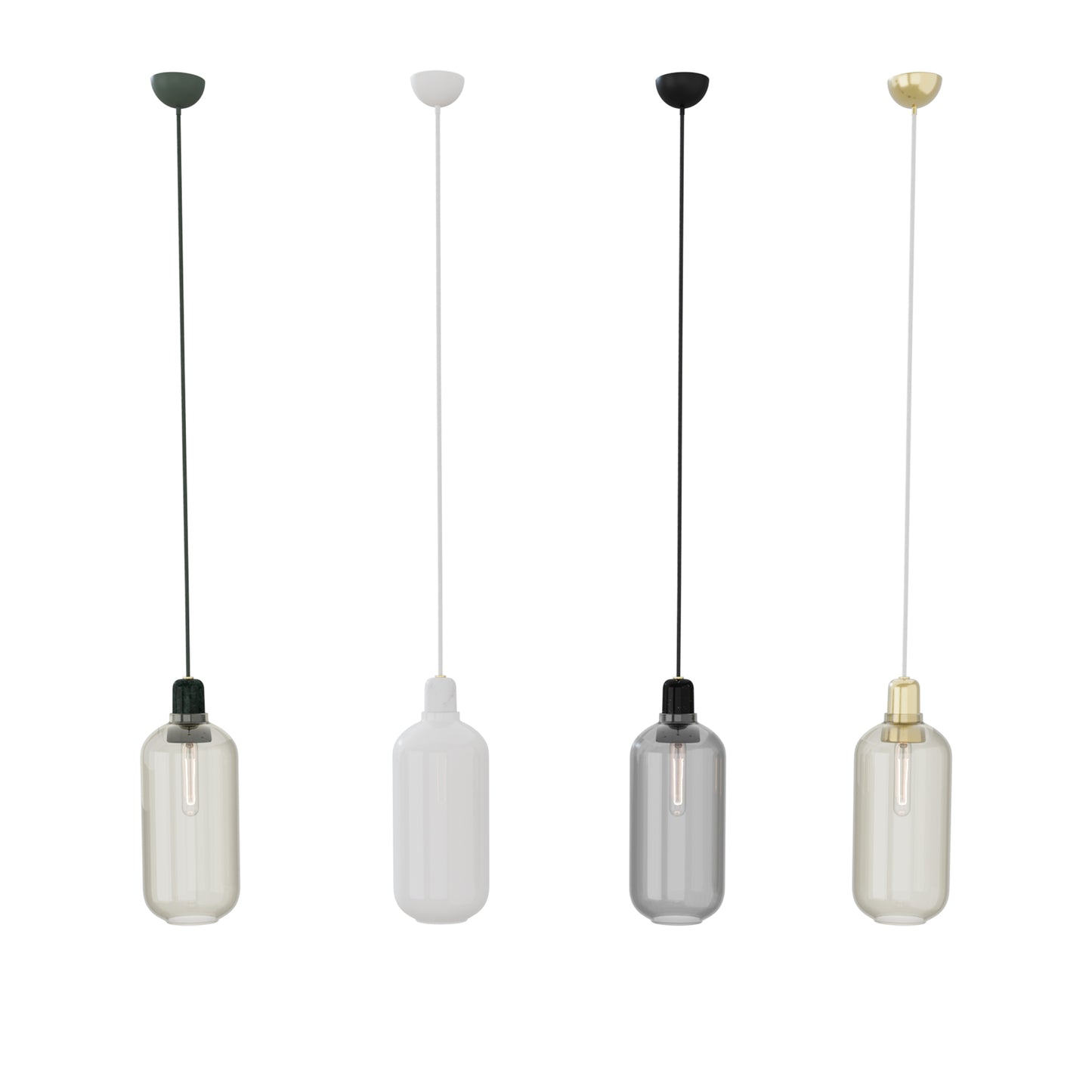 Amp Pendant Lamps By Normann Copenhagen 3D Model