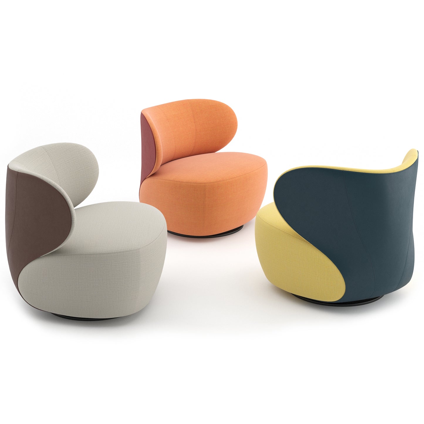 Bao Armchair By Walter Knoll 3D Model