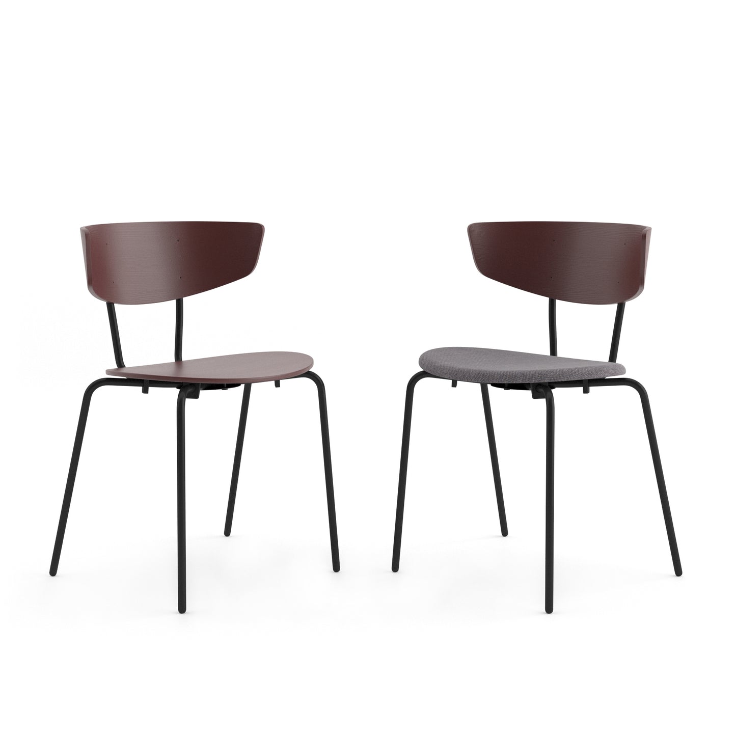 Herman Chair + Mingle Table Round by Ferm Living 3D Model