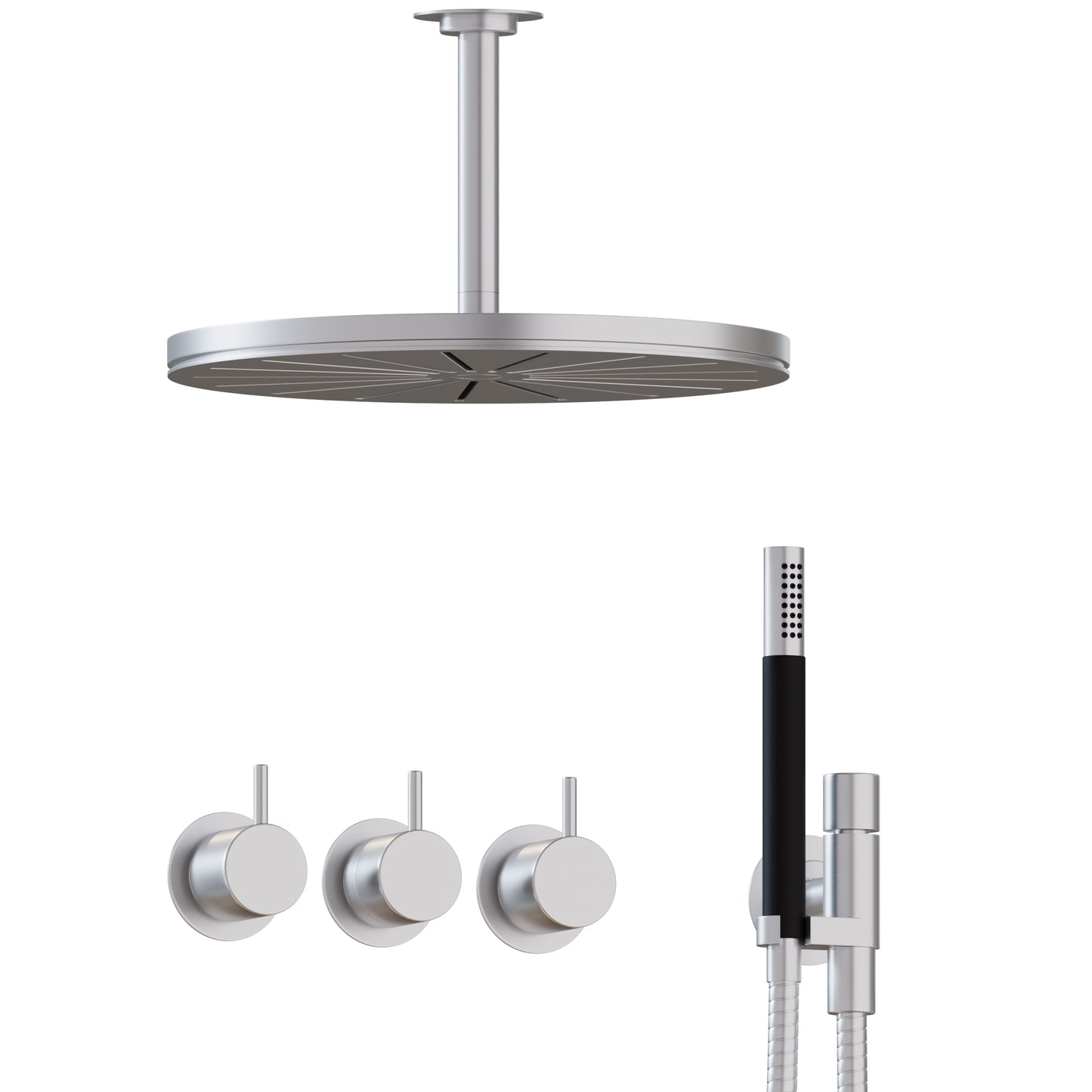 Vola Thermostatic Shower Mixers 5471-061-A 3D Model