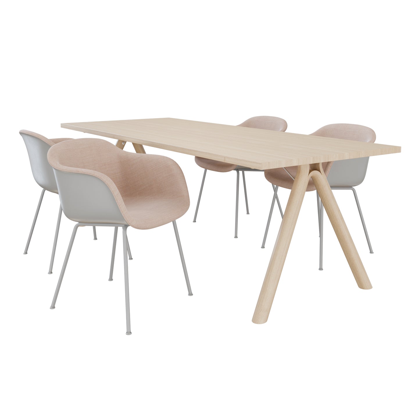 Muuto Dining Set 3D Model