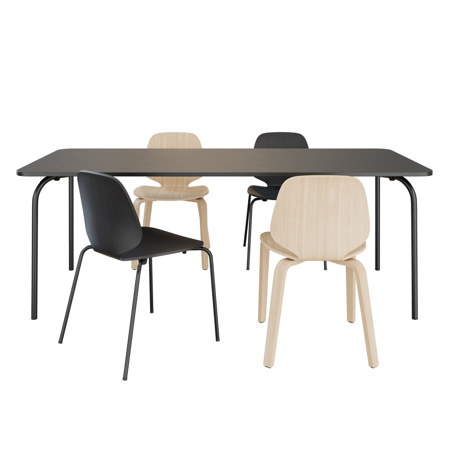 My Chair + My Table By Normann Copenhagen 3D Model