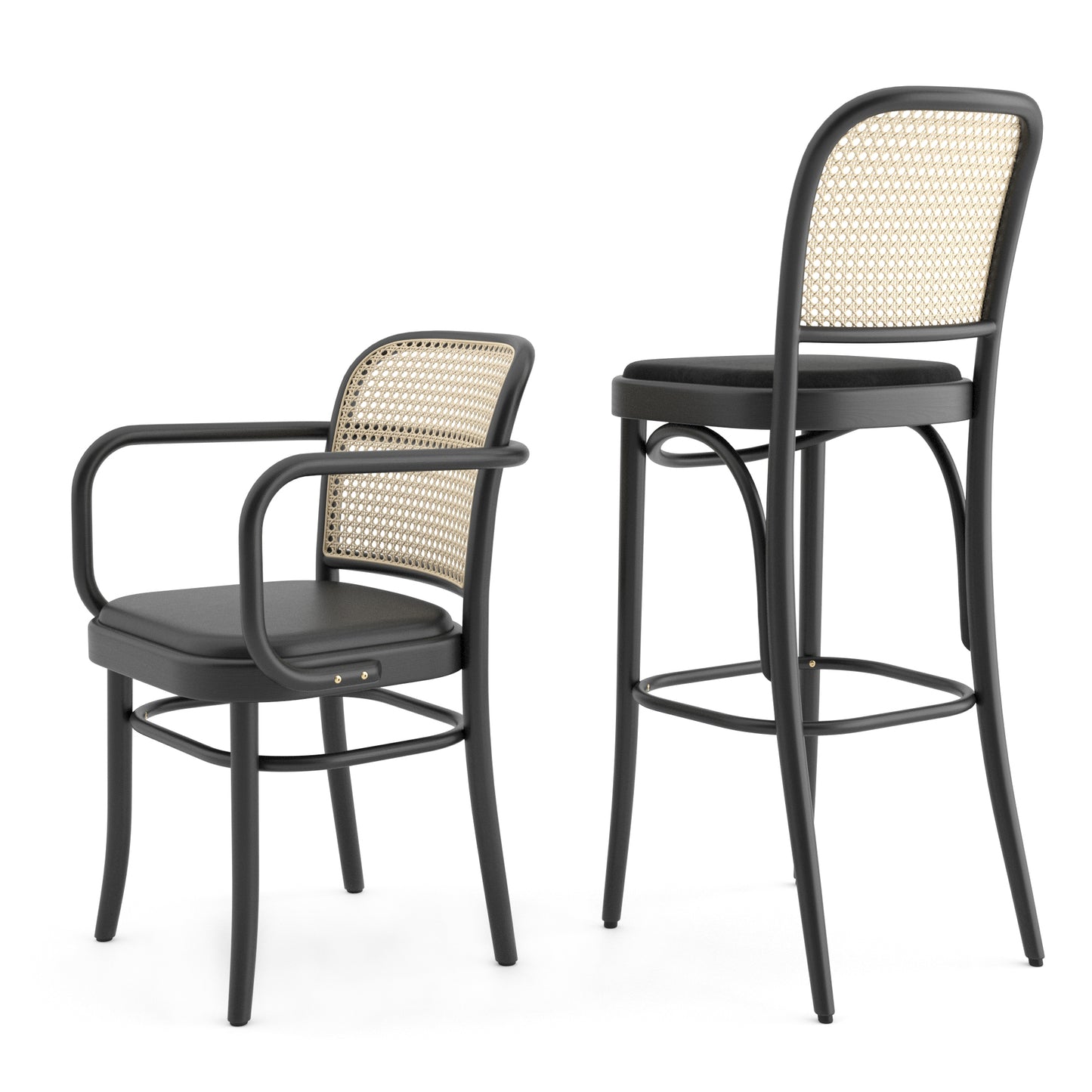 N 811 Hocker By Thonet Vienna 3D Model