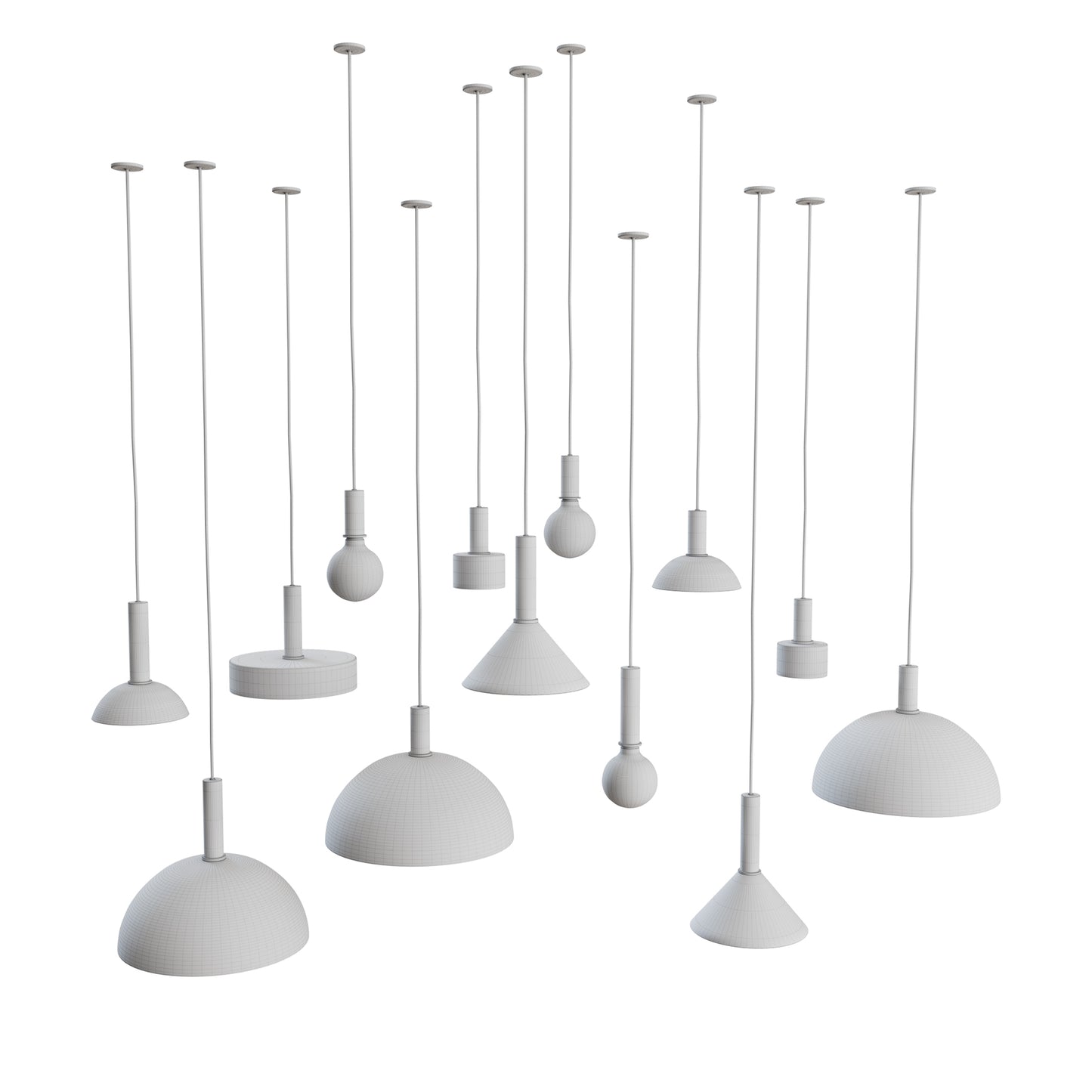 Collect Lighting Series By Ferm Living 3D Model