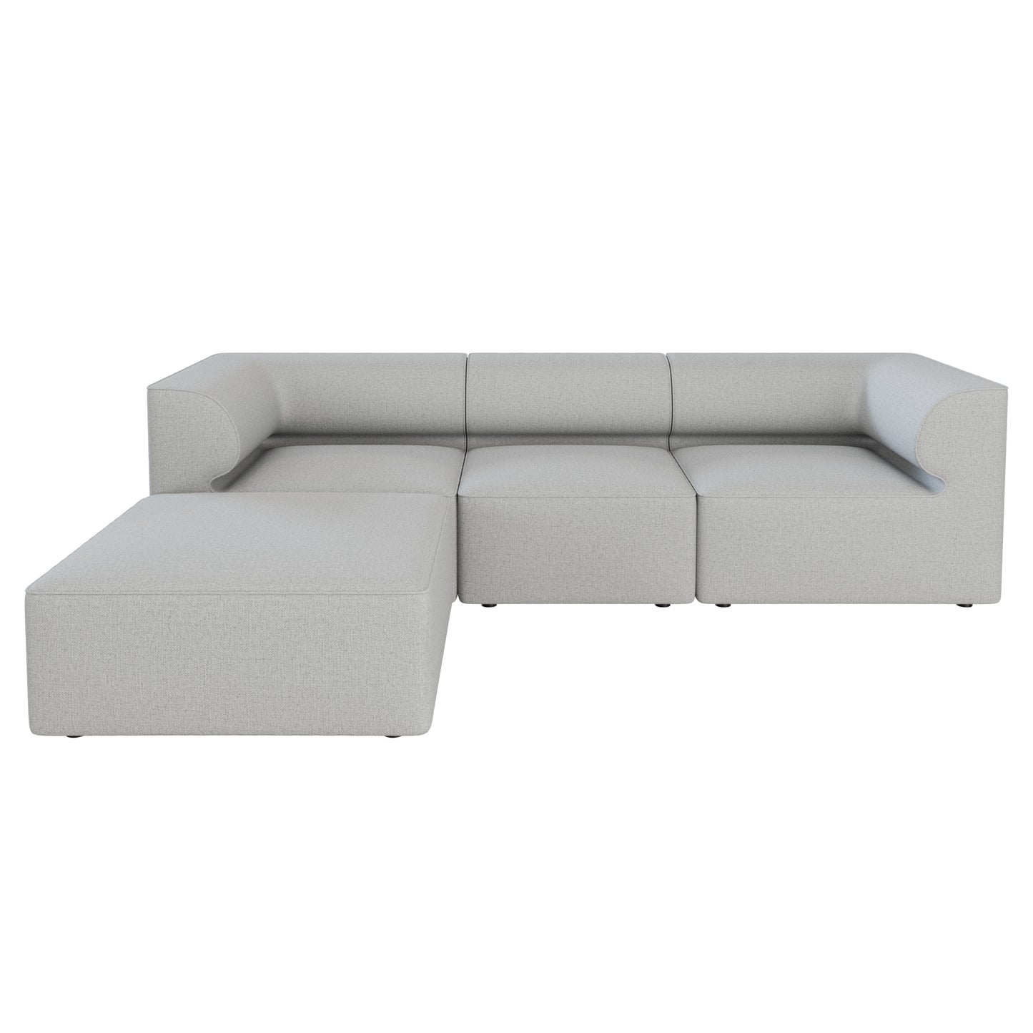 Eave Modular Sofa - Pouf By MenuSpace 3D Model