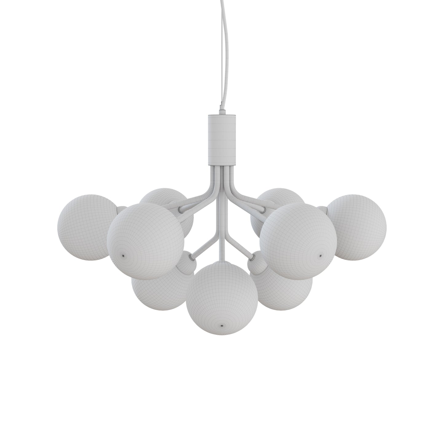 Apiales 9 Chandelier By Nuura 3D Model