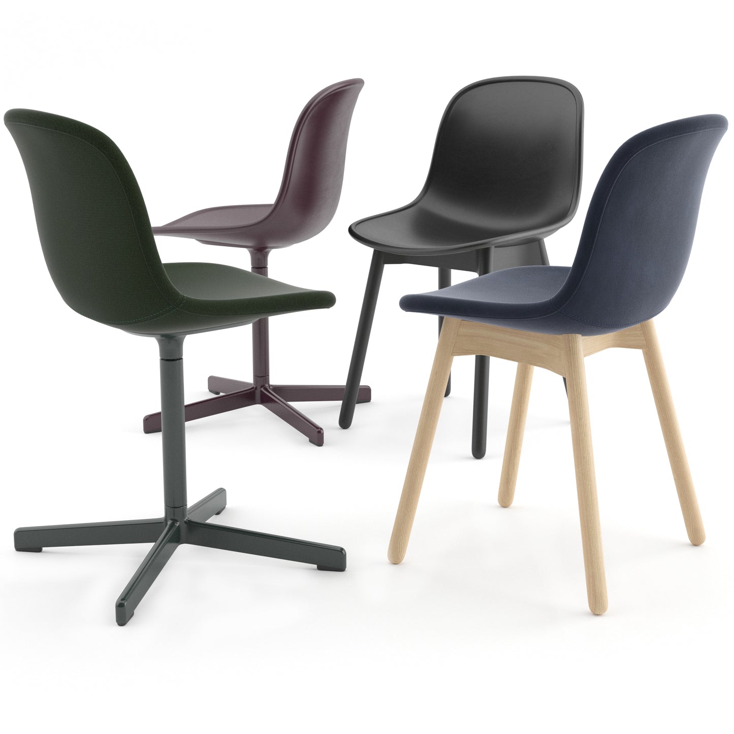 Neu Chairs By Hay 3D Model