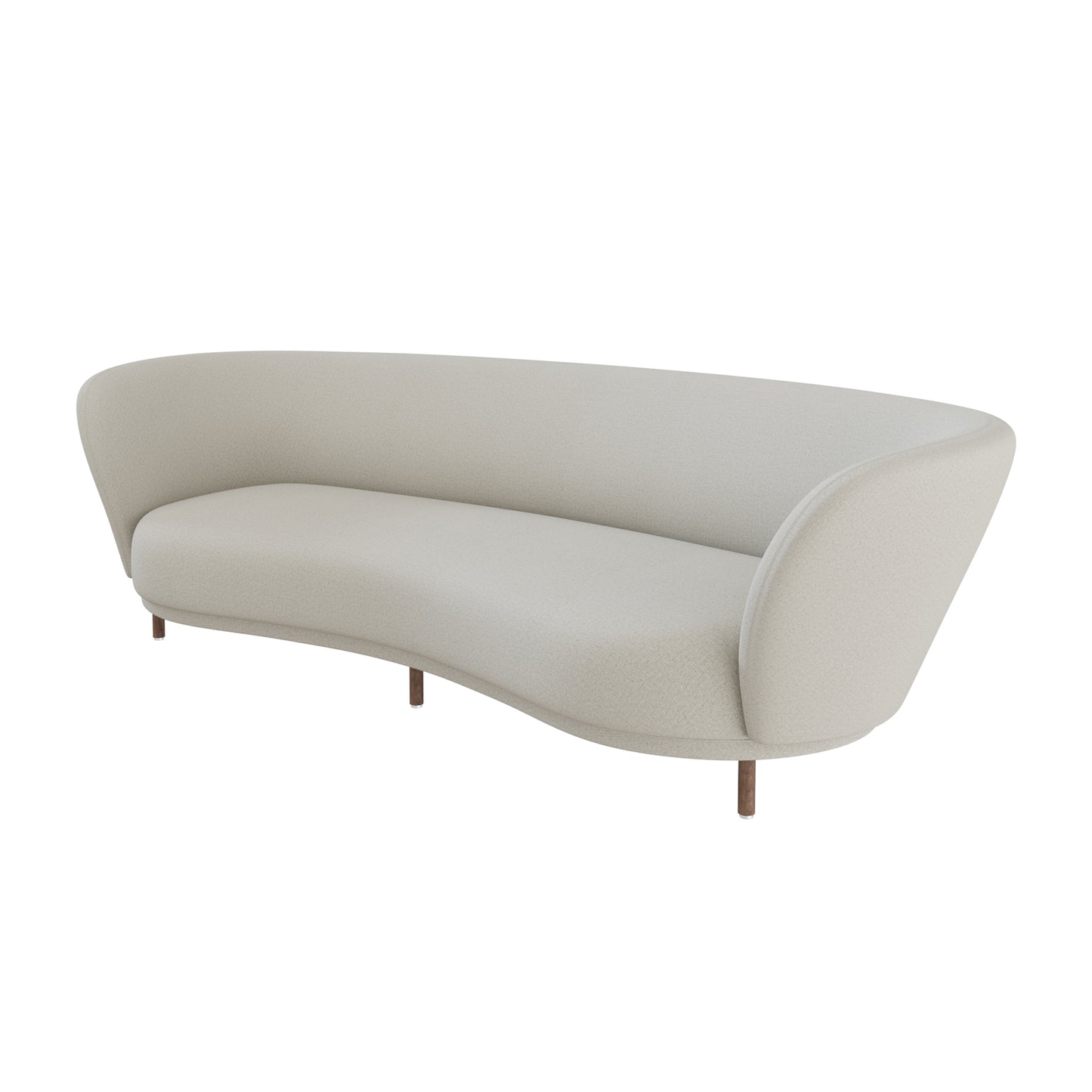 Dandy Sofa/Ottoman By Massproductions 3D Model