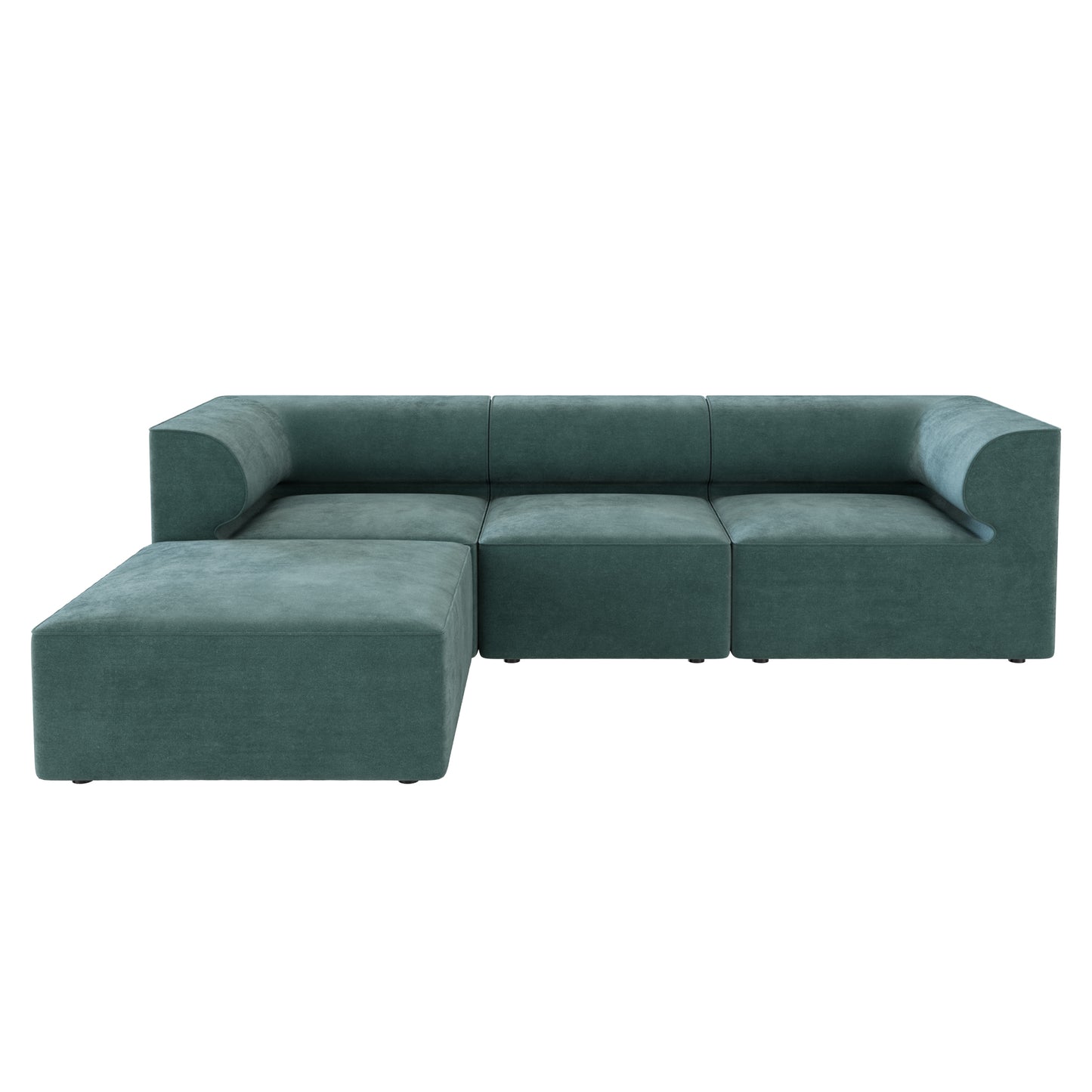 Eave Modular Sofa - Pouf By MenuSpace 3D Model