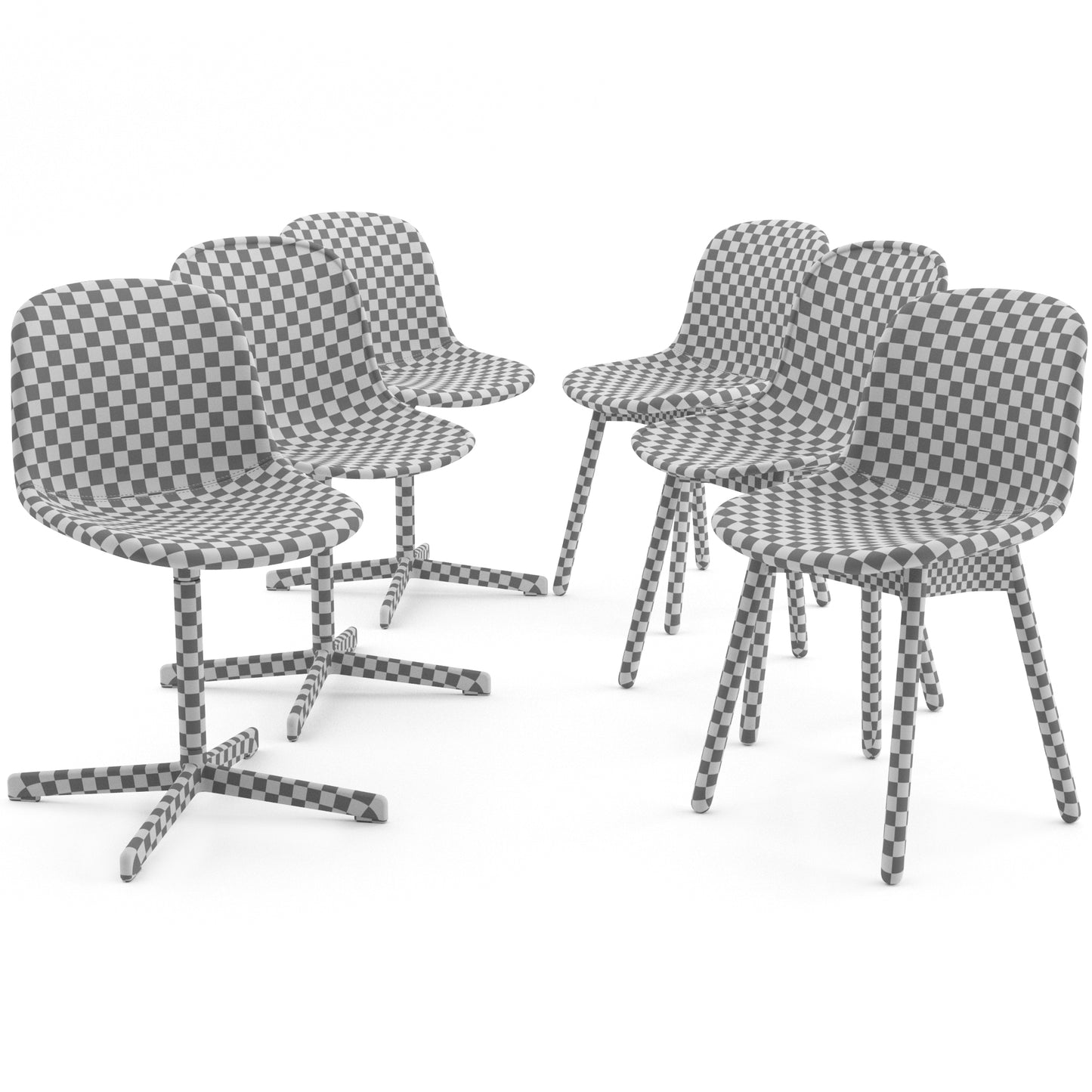 Neu Chairs By Hay 3D Model