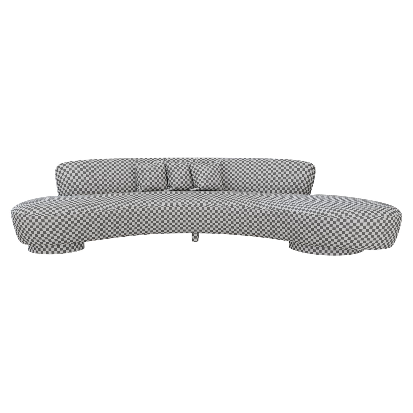 FreeForm Curved Sofa By Vladimir Kagan 3D Model