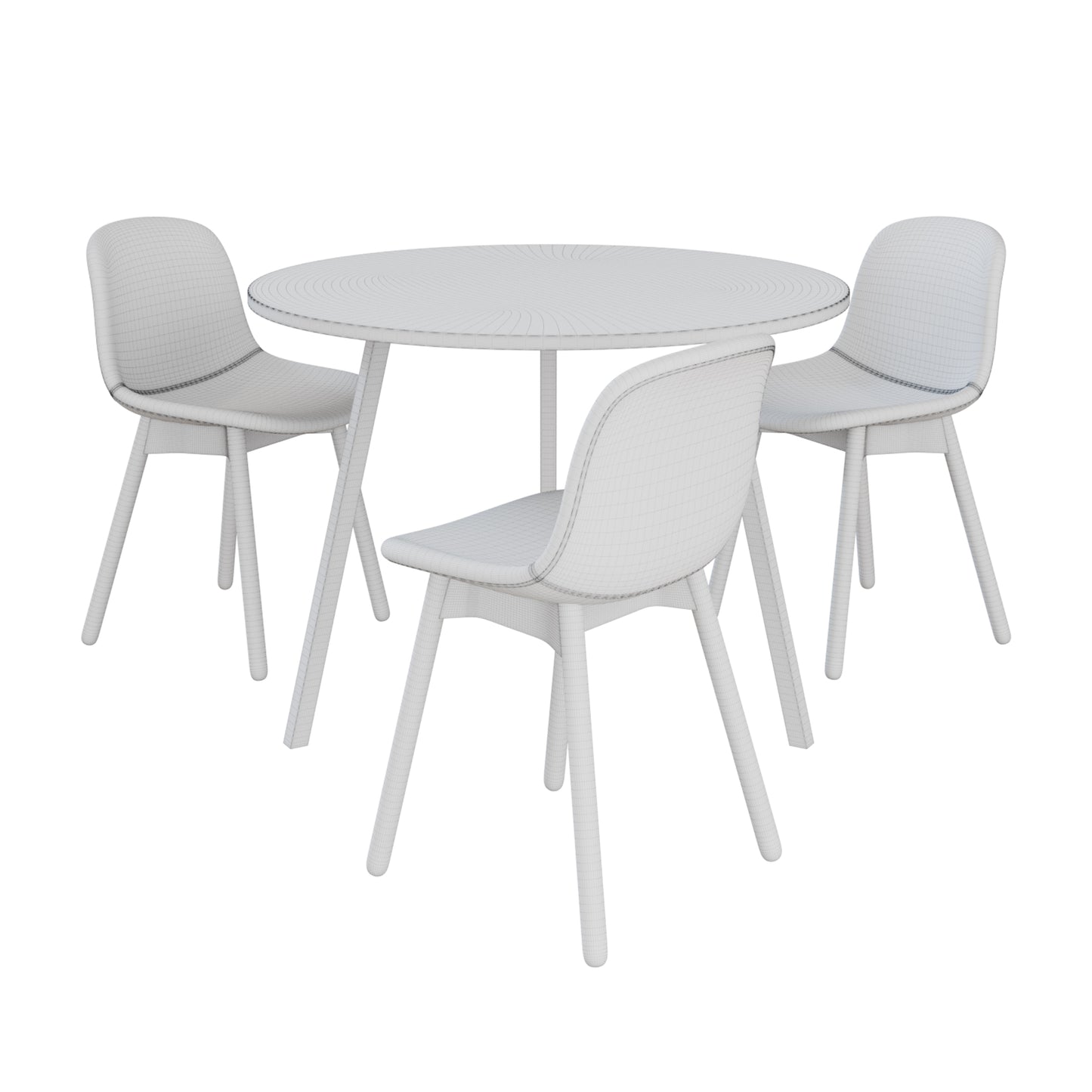 Neu 13 Chair + Loop Stand Round By Hay 3D Model