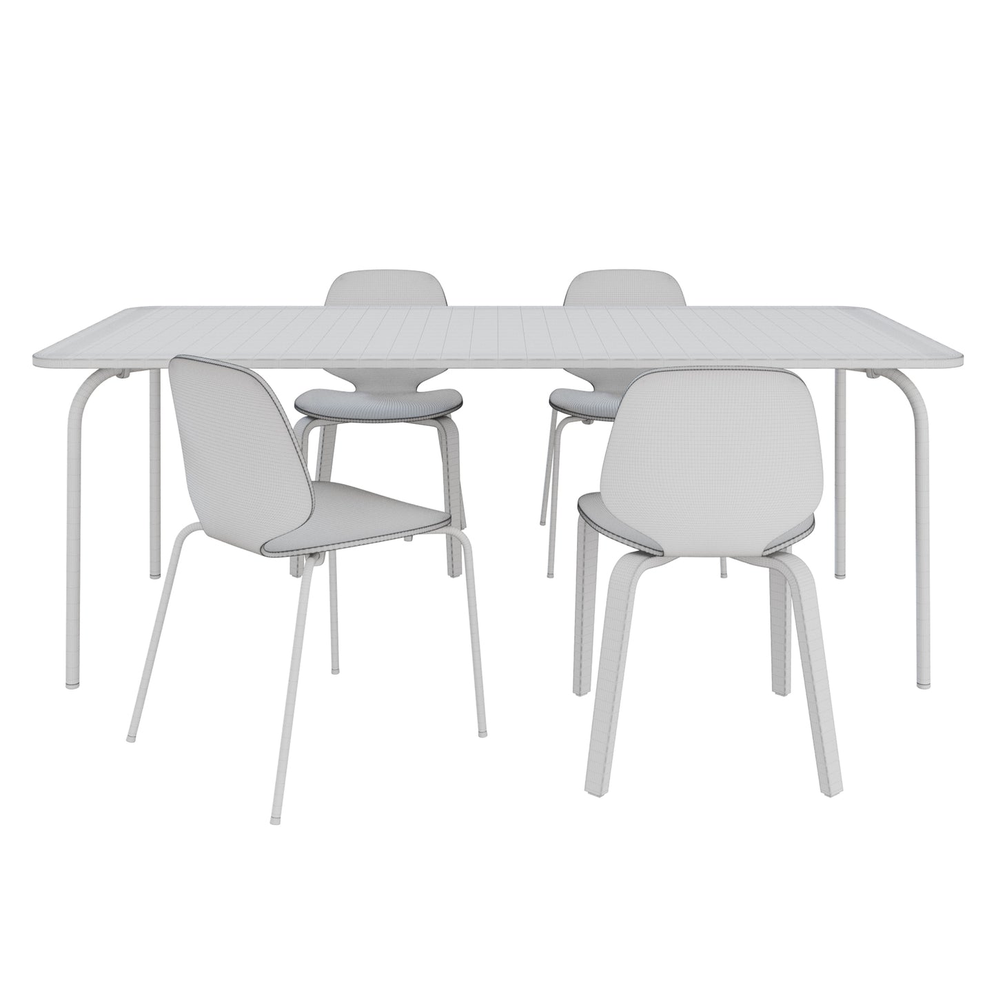 My Chair + My Table By Normann Copenhagen 3D Model