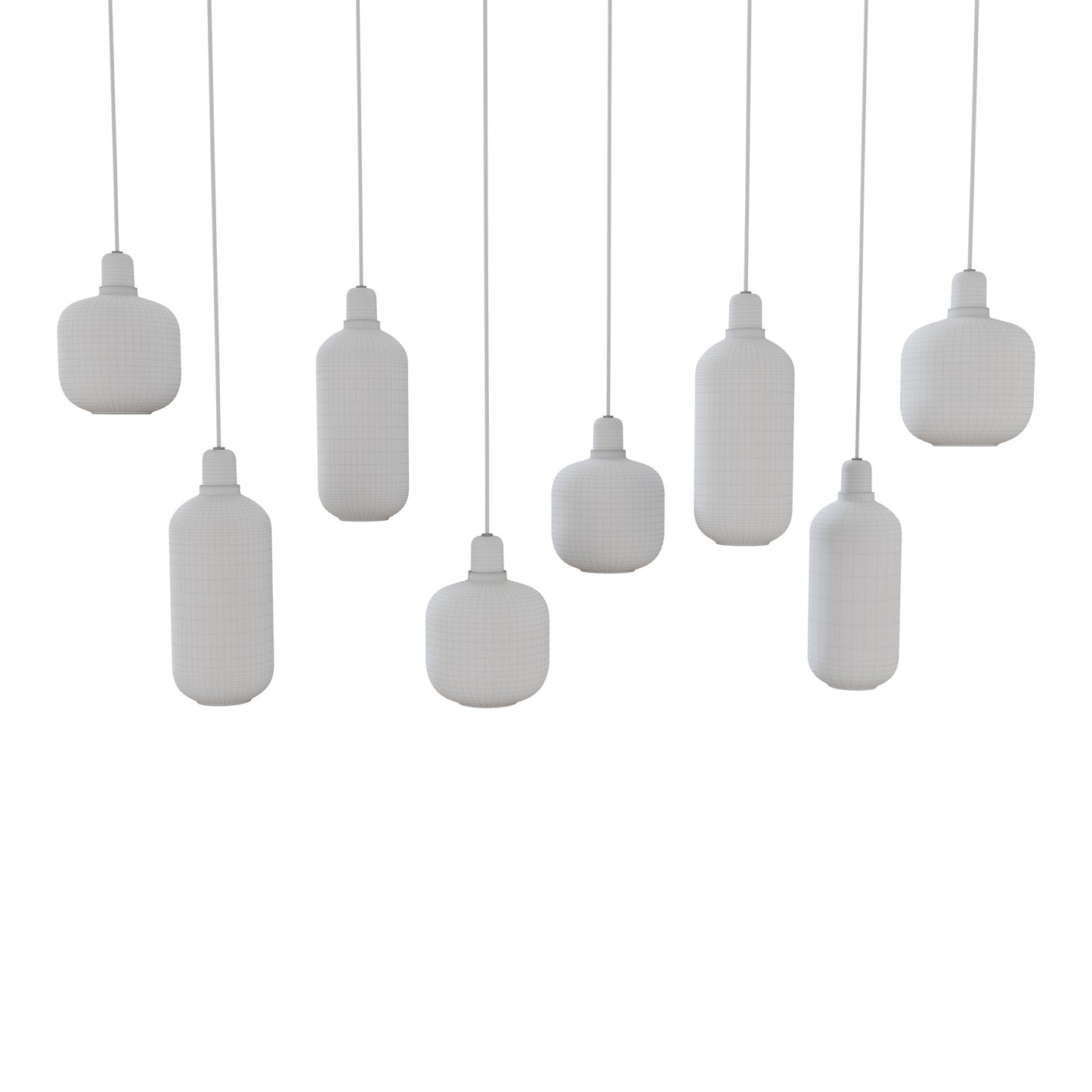 Amp Pendant Lamps By Normann Copenhagen 3D Model