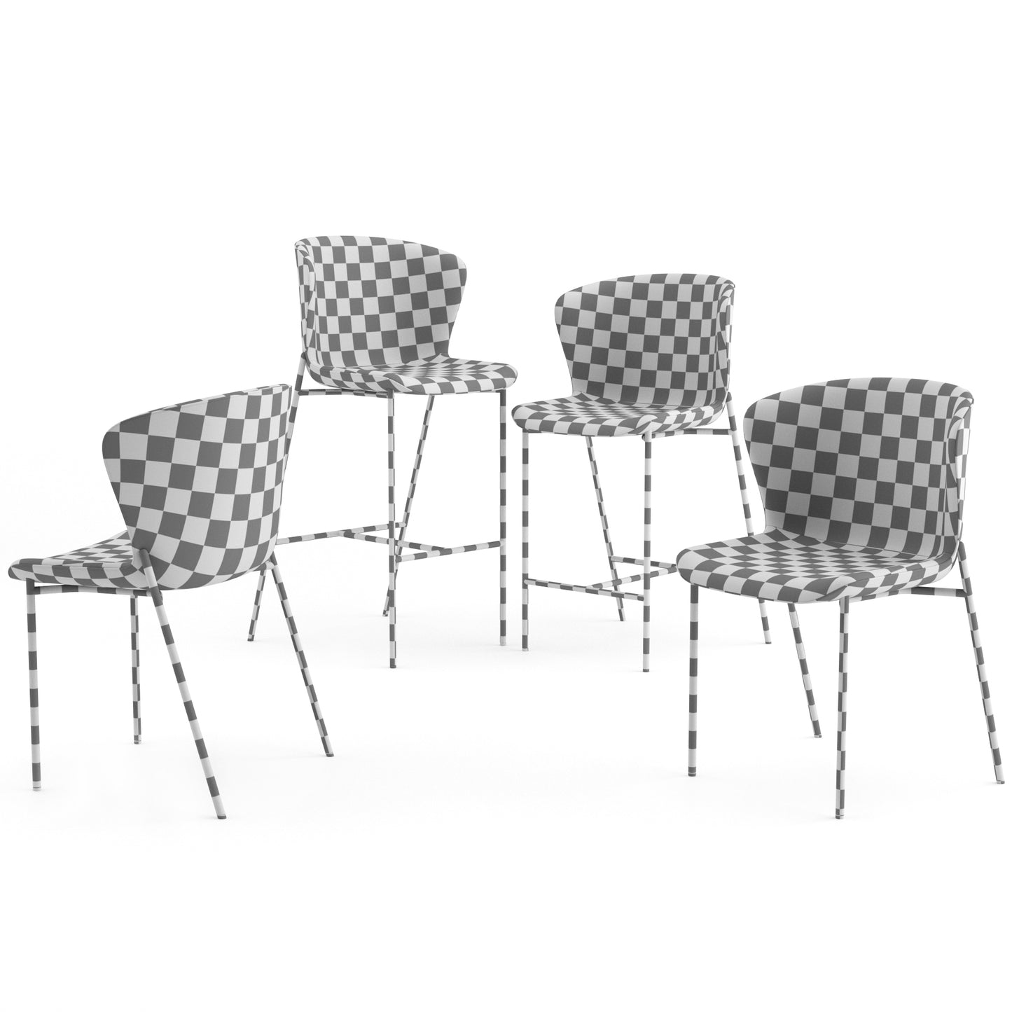 La Pipe Chairs By Friends & Founders 3D Model