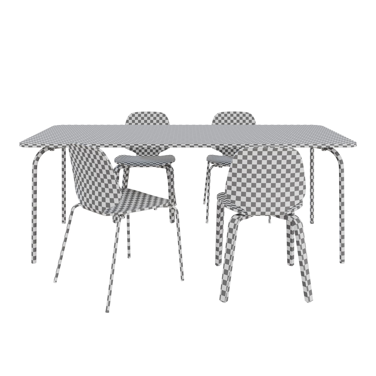 My Chair + My Table By Normann Copenhagen 3D Model