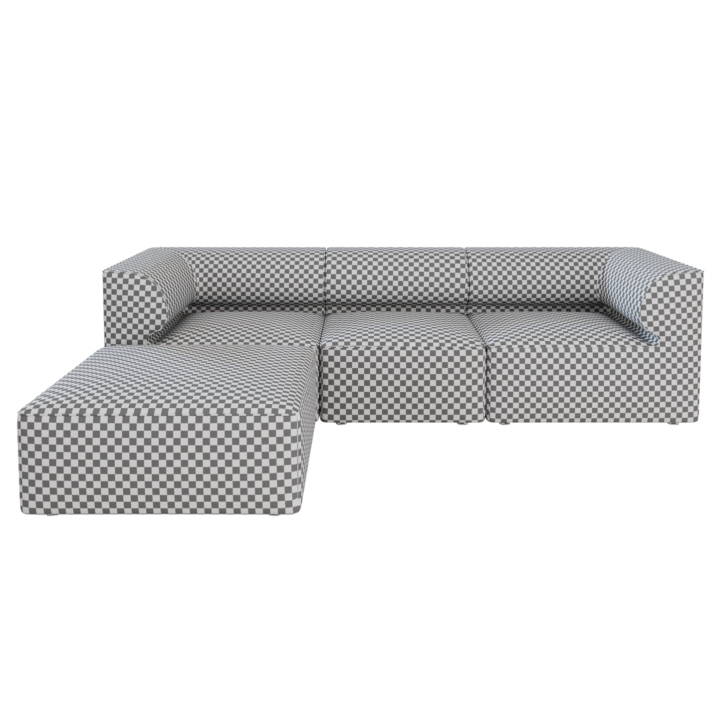 Eave Modular Sofa - Pouf By MenuSpace 3D Model