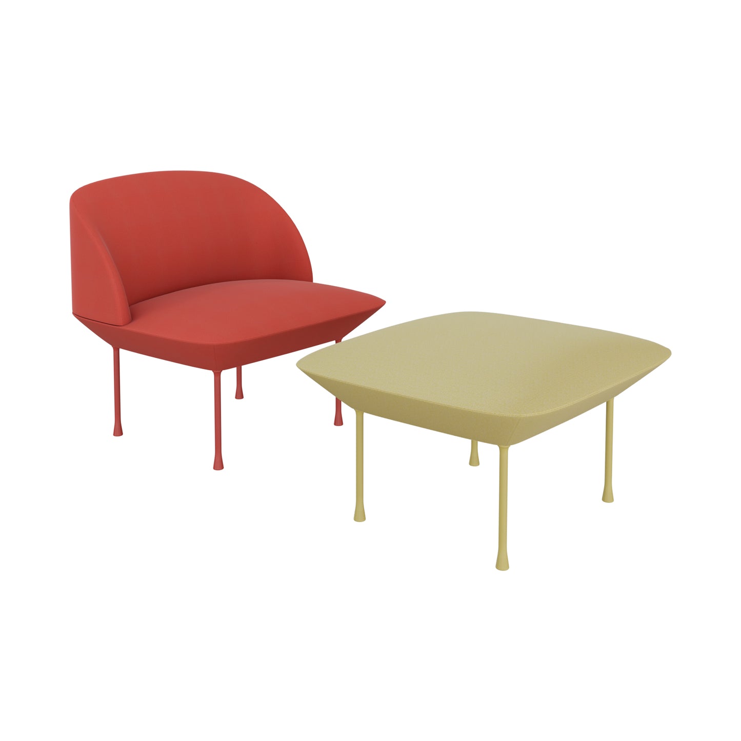 The Oslo Family By Muuto 3D Model