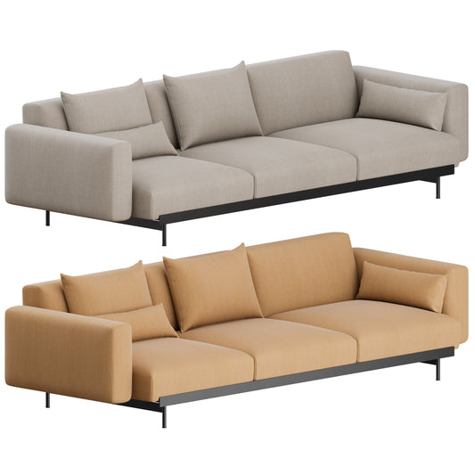 In Situ Modular 3 Seater Sofa Configuration 1 by Muuto 3D Model