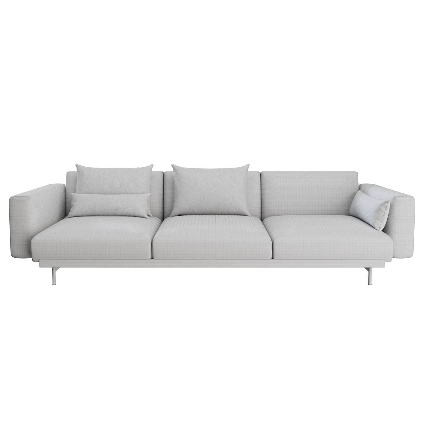 In Situ Modular 3 Seater Sofa Configuration 1 by Muuto 3D Model