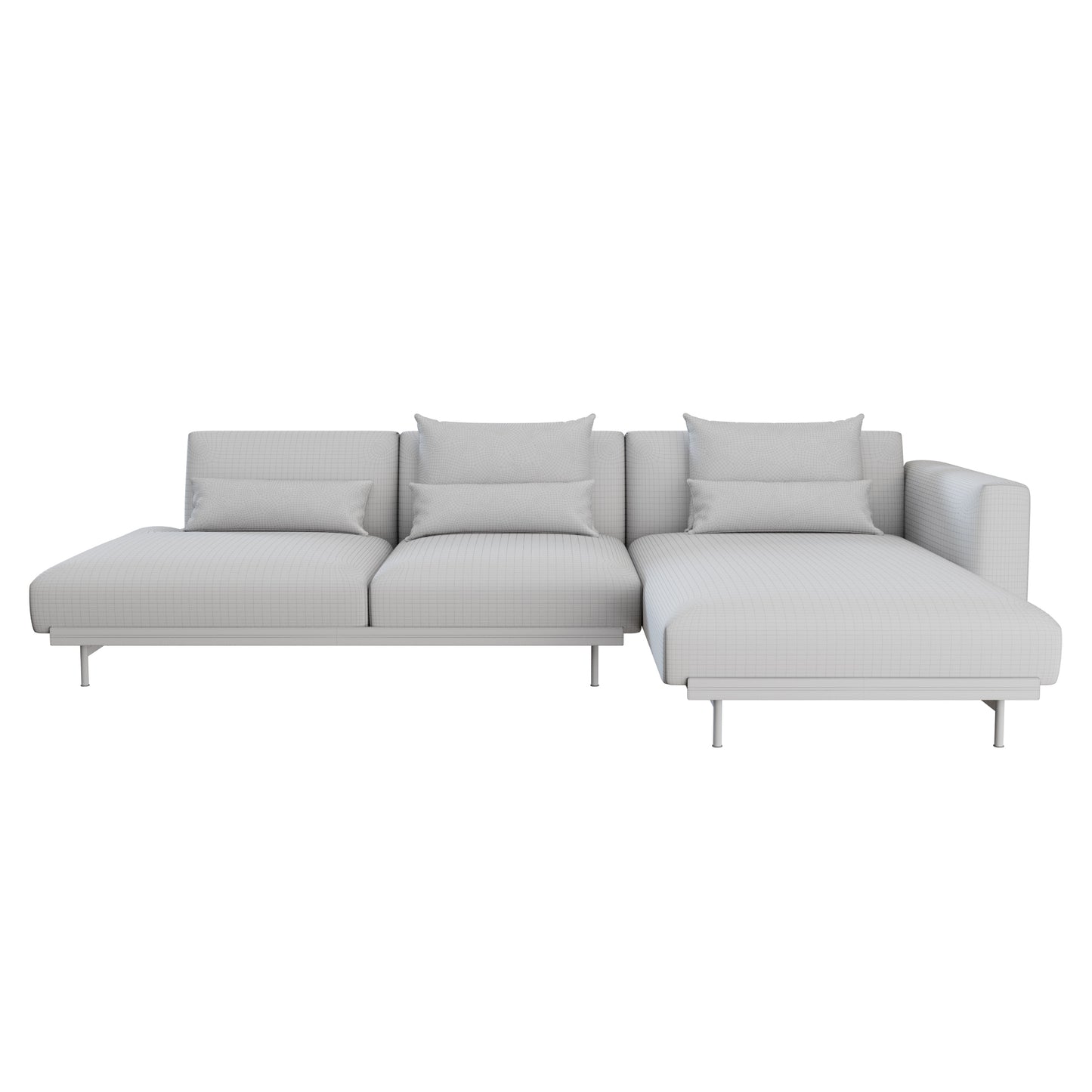 In Situ Modular 3 Seater Sofa Configuration 8 by Muuto 3D Model