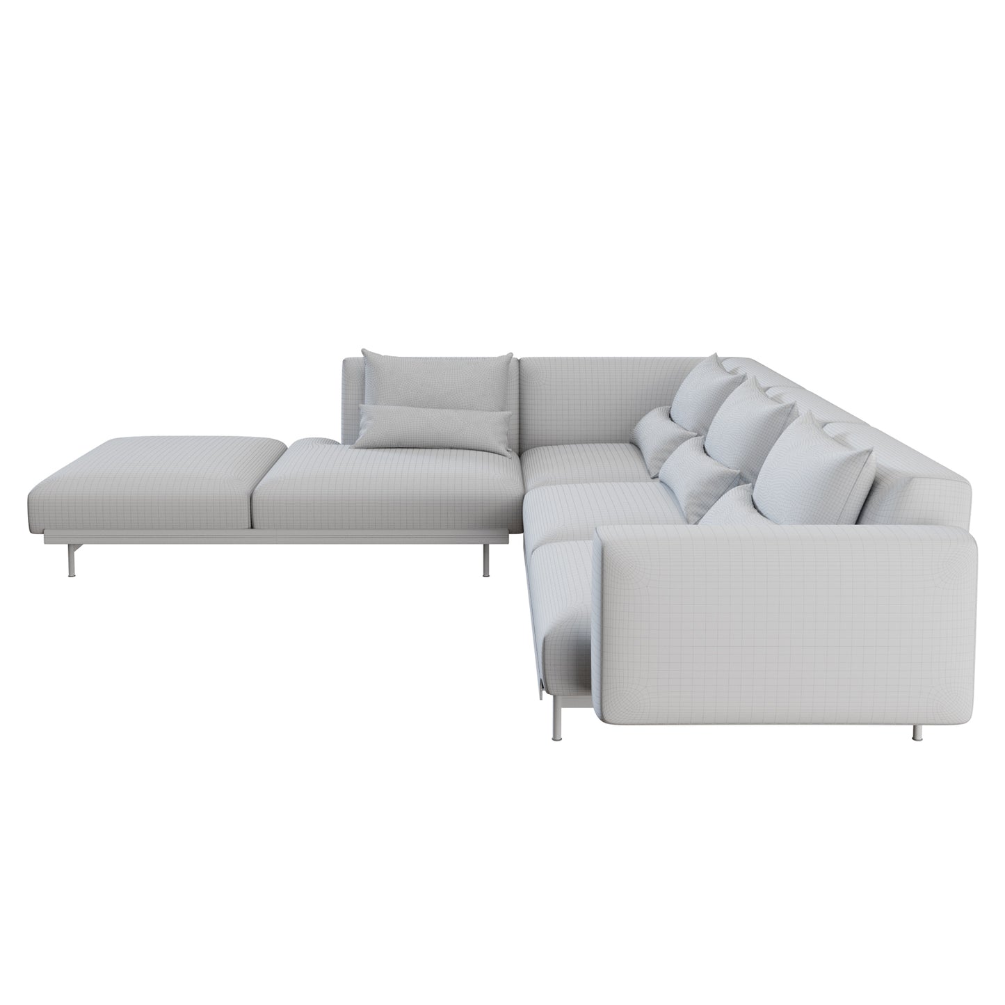 In Situ Modular Corner Sofa Configuration 2 By Muuto 3D Model