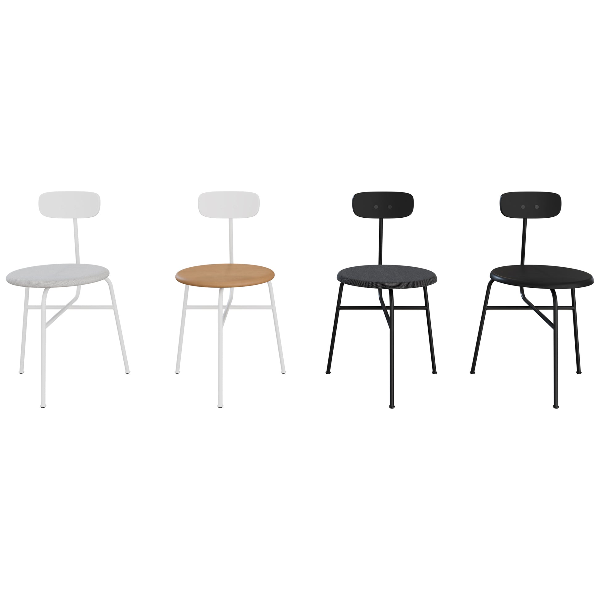 Afteroom Dining Chair 3 Legs By Menu 3D model on Add Model