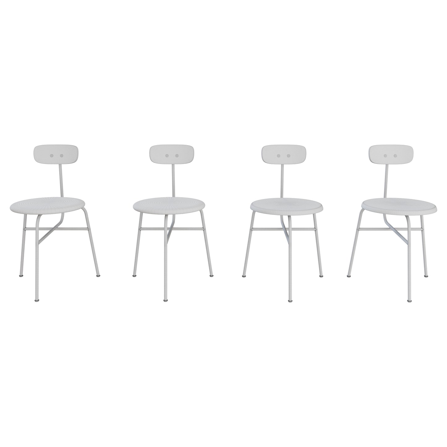 Afteroom Dining Chair 3 Legs By Menu 3D model on Add Model