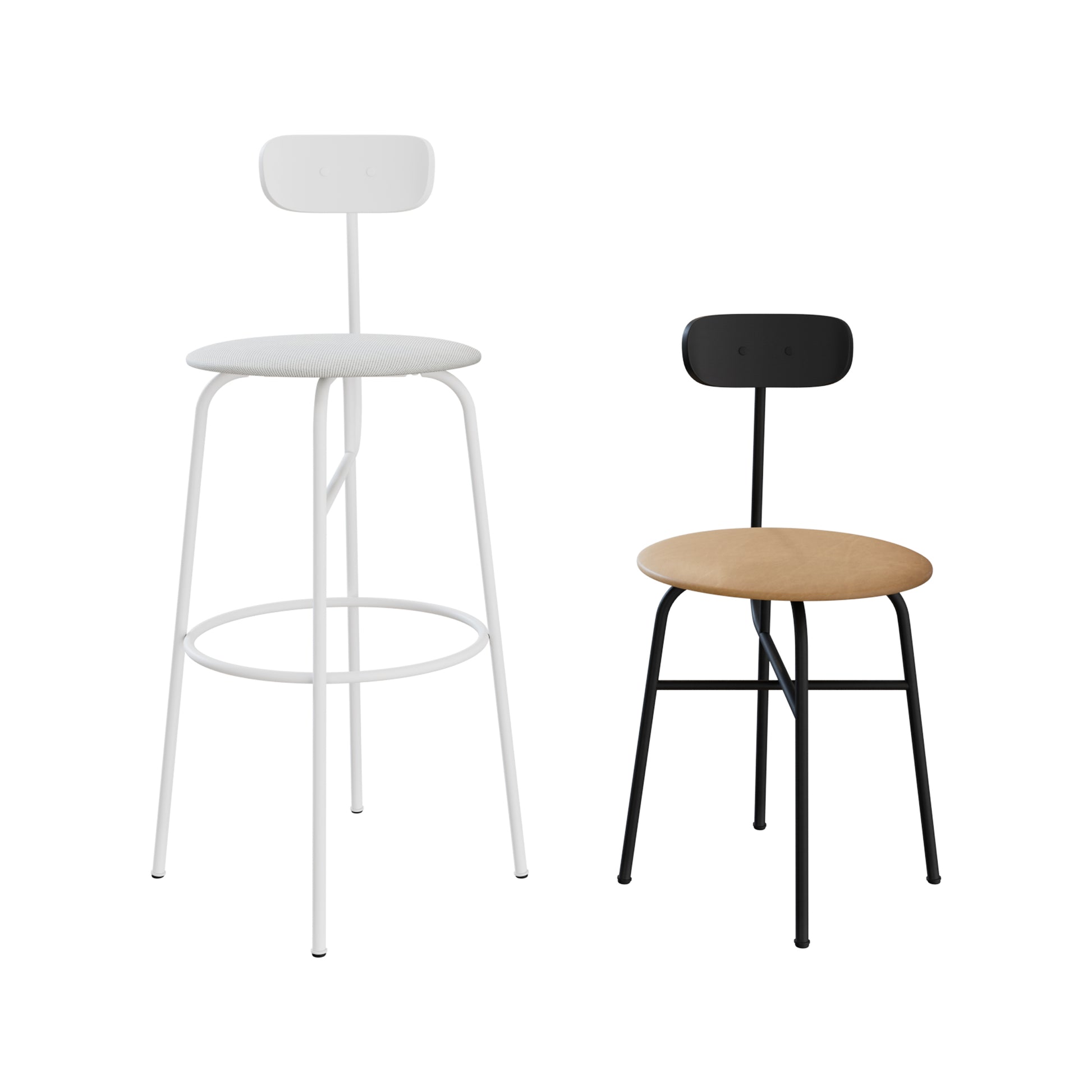 Afteroom Dining Chair and Bar Chair By Audo Copenhagen 3D model on Add Model