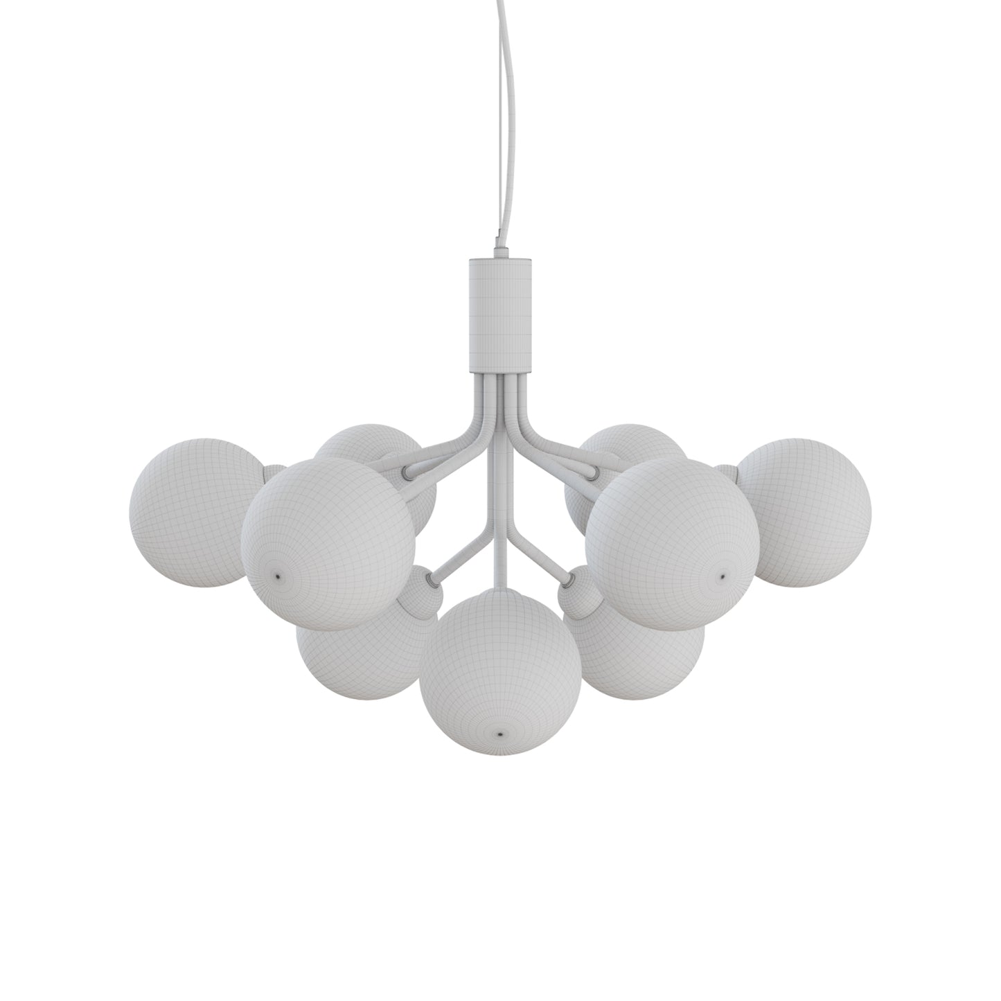 Apiales 9 Chandelier By Nuura 3D model on Add Model