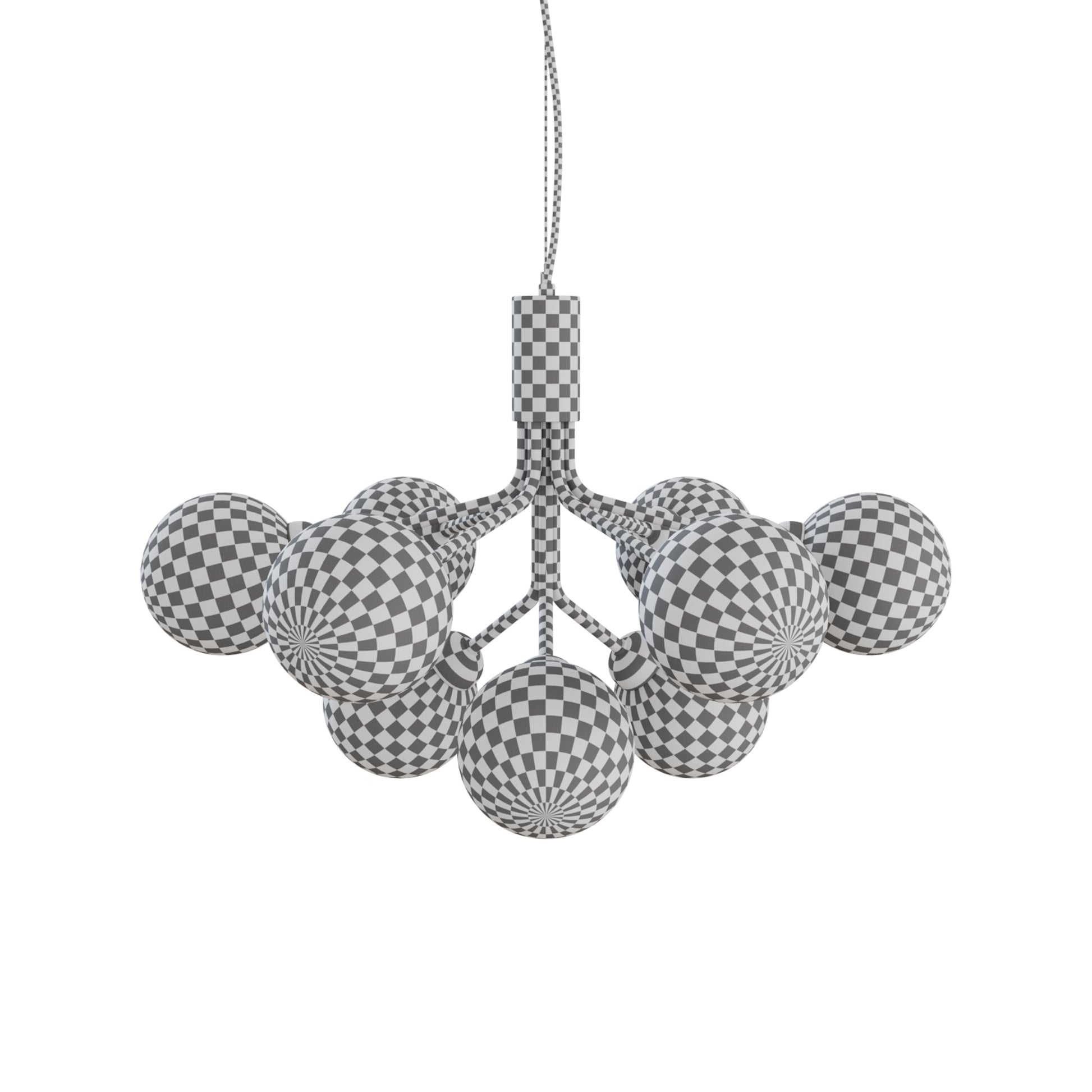 Apiales 9 Chandelier By Nuura 3D model on Add Model