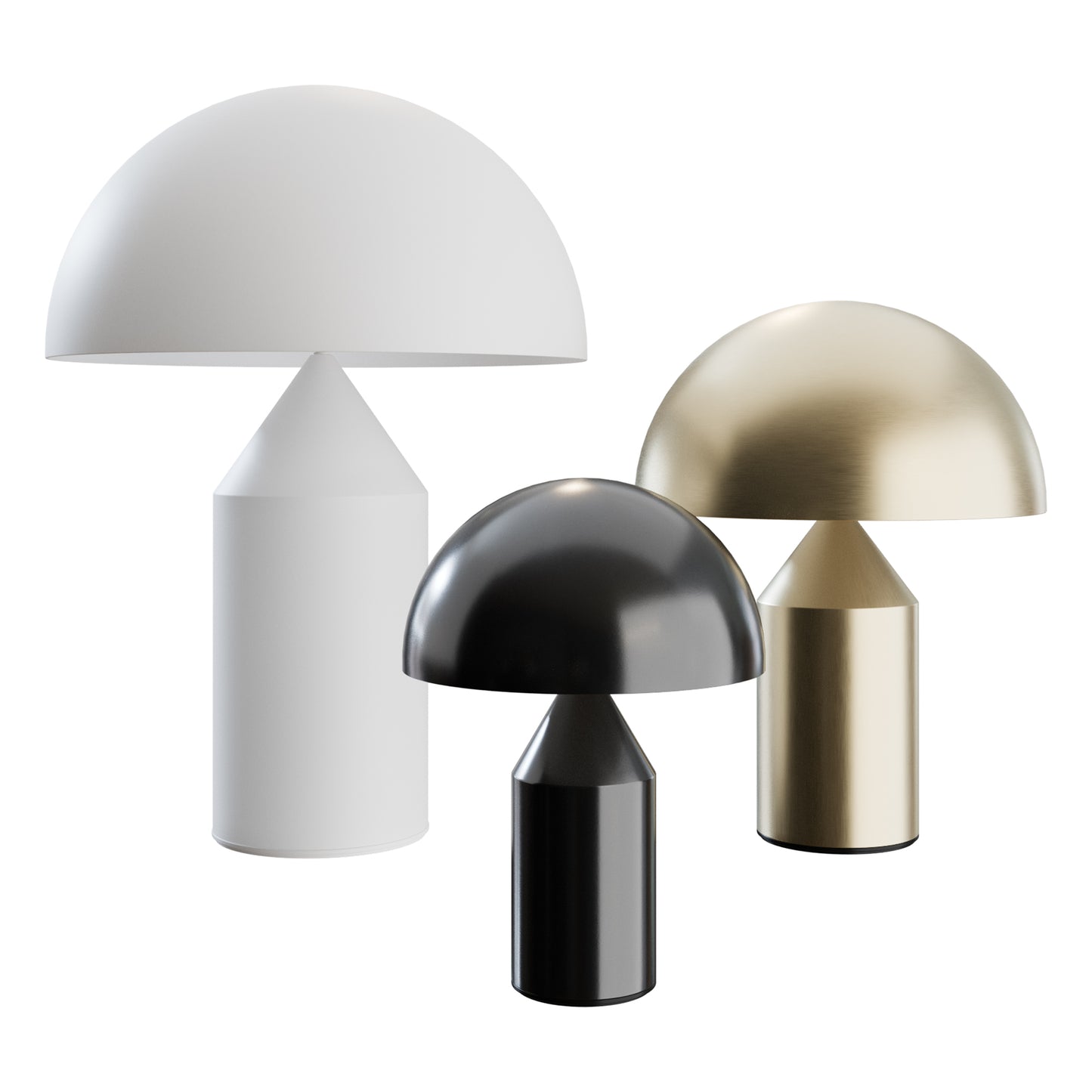 Atollo By Oluce 3D model on Add Model