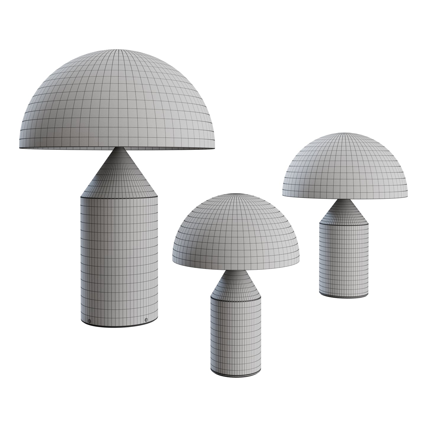 Atollo By Oluce 3D model on Add Model